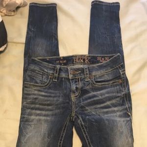 BKE black denim 25 x 31